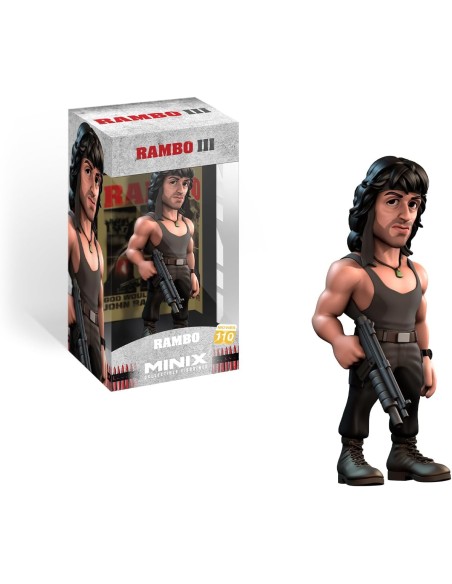 Figura Minix Rambo III Rambo Modelo 110