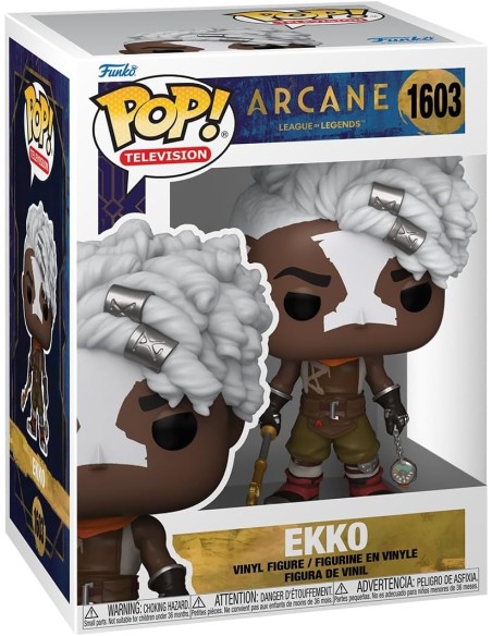Figura Funko Pop! Televisión Arcane League of Legends Ekko Modelo 1603 | 75648