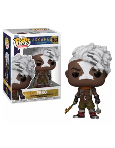 Figura Funko Pop! Televisión Arcane League of Legends Ekko Modelo 1603 | 75648