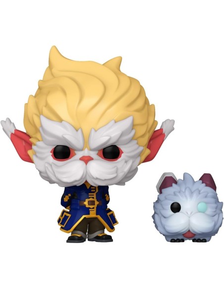 Figura Funko Pop! Televisión Arcane League of Legends Heimerdinger con Poro Modelo 1605 | 80193