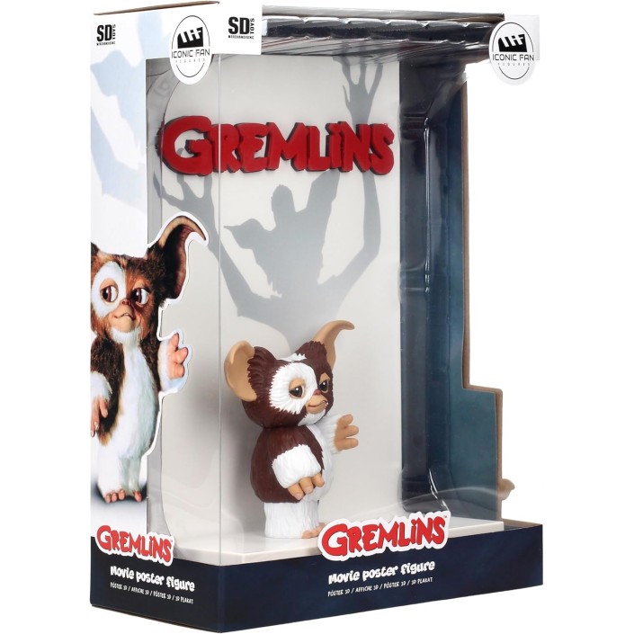Figura Póster SD Toys Gremlins Modelo Gizmo
