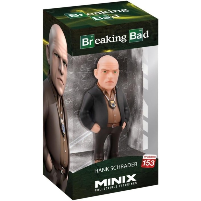 Figura Minix Breaking Bad Hank Schrader Modelo 153