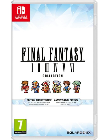 Juego Final Fantasy I - VI Colección Edición Aniversario para Nintendo Switch | Outlet | Caja Abierta