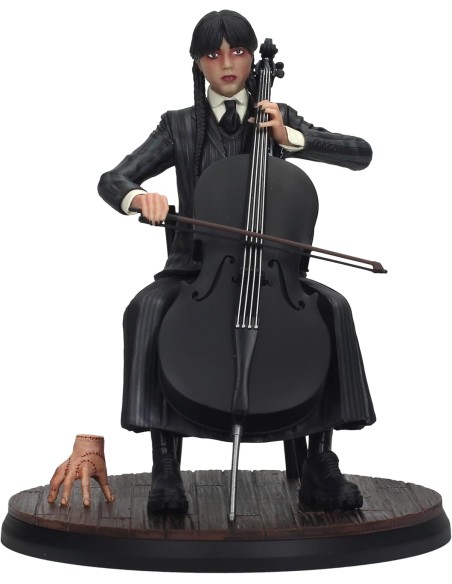 Figura SD Toys Miércoles Modelo Miércoles con Violonchelo