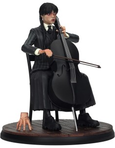 Figura SD Toys Miércoles Modelo Miércoles con Violonchelo 2