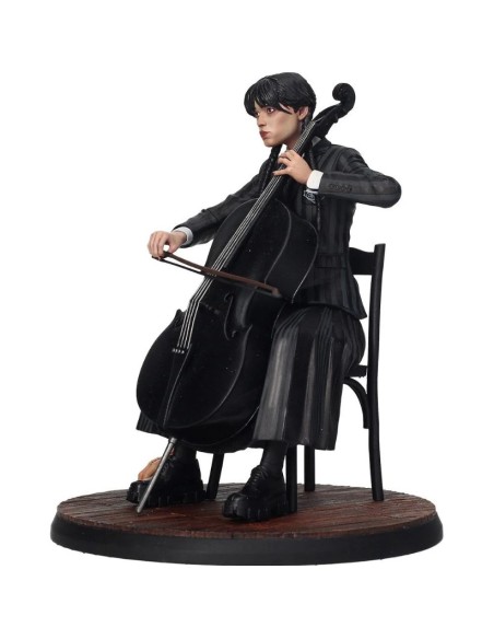 Figura SD Toys Miércoles Modelo Miércoles con Violonchelo