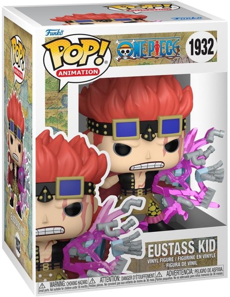 Figura Funko Pop! Animación One Piece Eustass Kid Modelo 1932 | 83807