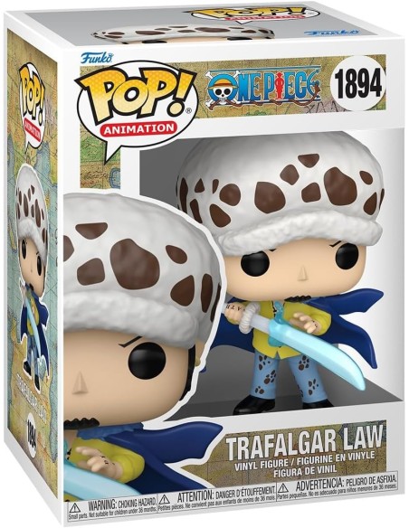 Figura Funko Pop! Animación One Piece Trafalgar Law Modelo 1894 | 83809