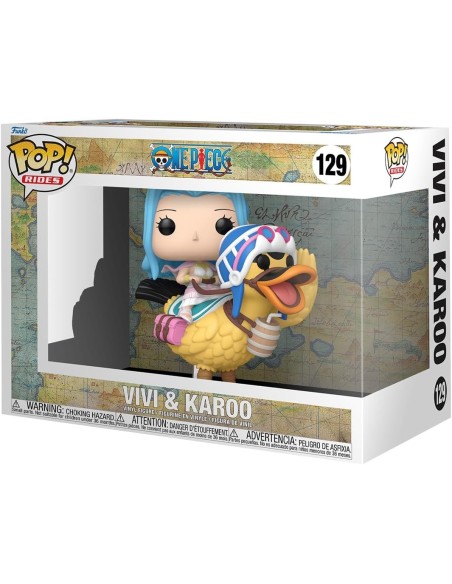 Figura Funko Pop! Rides One Piece Vivi y Karoo Modelo 129 | 75584