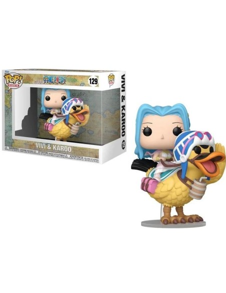 Figura Funko Pop! Rides One Piece Vivi y Karoo Modelo 129 | 75584