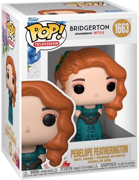 Figura Funko Pop! Televisión Los Bridgerton Penelope Featherington Modelo 1663 | 61395