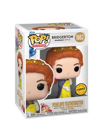 Figura Funko Pop! Televisión Los Bridgerton Penelope Featherington Modelo 1663 | 61395 Edición Chase