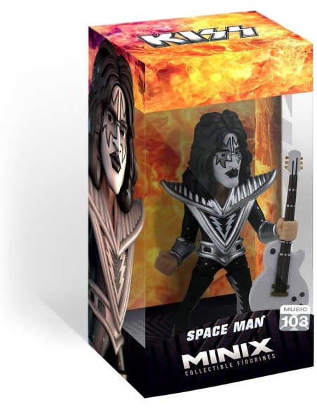 Figura Minix Música Kiss Space Man Modelo 103