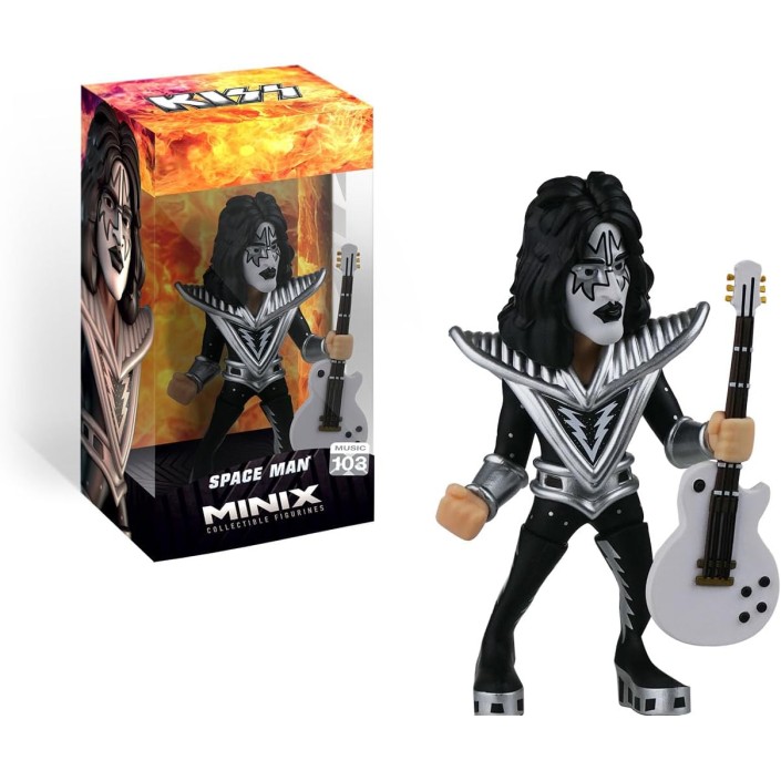 Figura Minix Música Kiss Space Man Modelo 103
