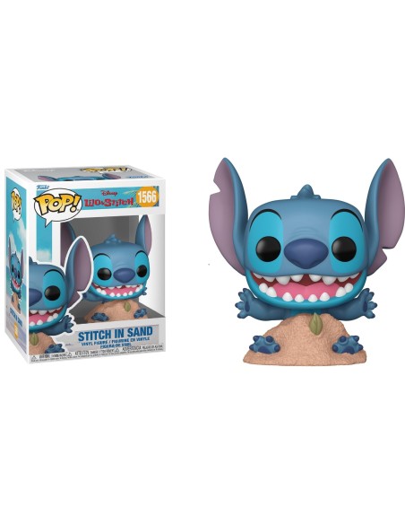 Figura Funko Pop! Disney Lilo y Stitch Stitch en la arena Modelo 1566 | 86276