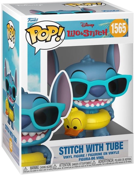 Figura Funko Pop! Disney Lilo y Stitch Stitch con flotador Modelo 1565 | 86277