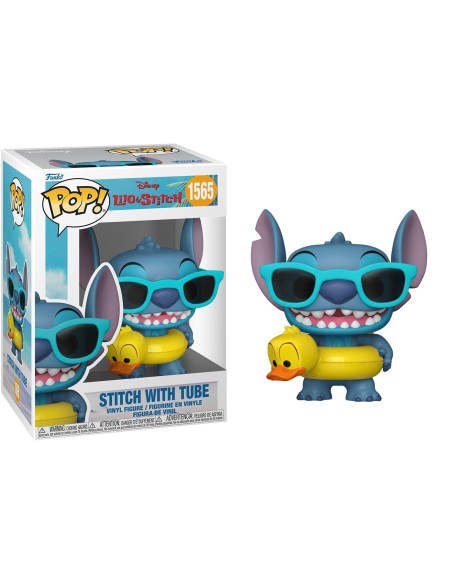Figura Funko Pop! Disney Lilo y Stitch Stitch con flotador Modelo 1565 | 86277