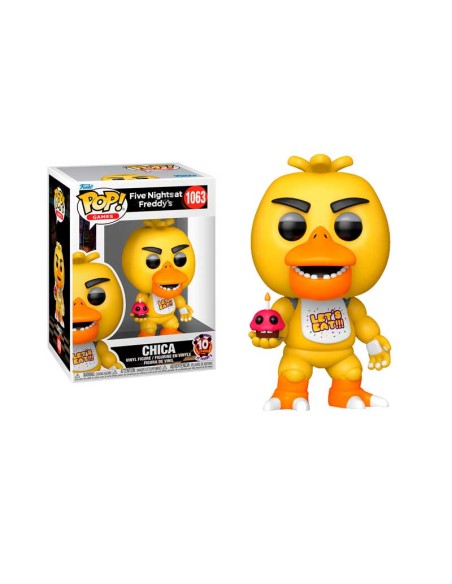 Figura Funko Pop! Five Night At Freddy´s 10 Aniversario Chica Modelo 1063 | 87114