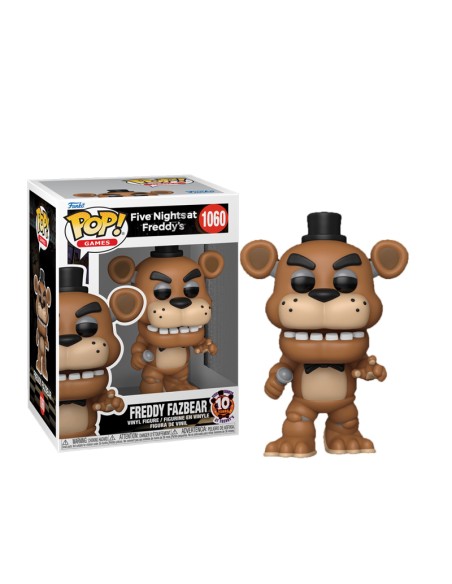 Figura Funko Pop! Five Night At Freddy´s 10 Aniversario Freddy Fazbear Modelo 1060 | 87116