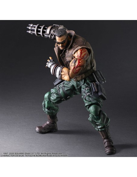 Figura de Acción Square Enix Final Fantasy VII Modelo Barret Wallace