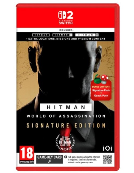 Juego Hitman: World of Assassination Signature Edition para Nintendo Switch 2