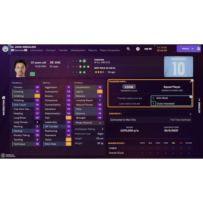 Juego Football Manager 24 para Playstation 5 | PS5