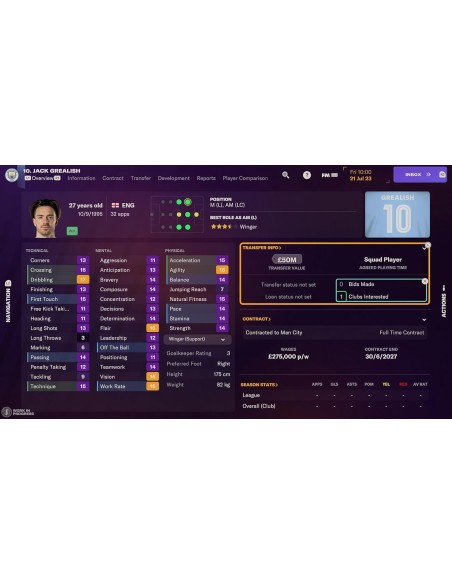 Juego Football Manager 24 para Playstation 5 | PS5