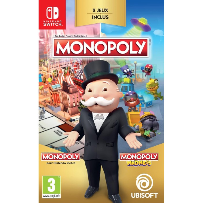 Juego Monopoly y Monopoly Madness para Nintendo...