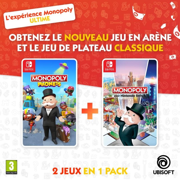 Juego Monopoly y Monopoly Madness para Nintendo...