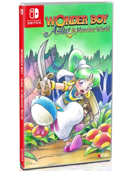 Juego Wonder Boy Asha in Monster World Edición Limitada Numerada para Nintendo Switch