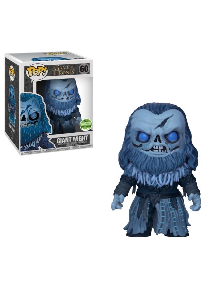 Figura Funko Pop! Televisión Juego de Tronos Giant Wight Modelo 60 | 28500 Edición Exclusiva Convención Primavera 2018