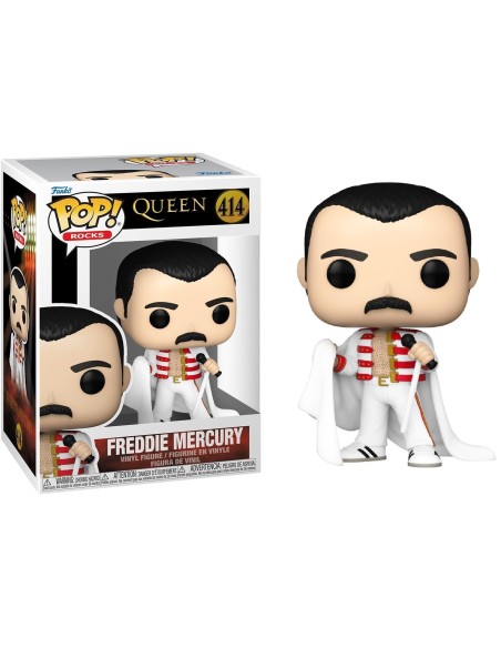 Figura Funko Pop! Rocks Queen Freddie Mercury Modelo 414 | 75374