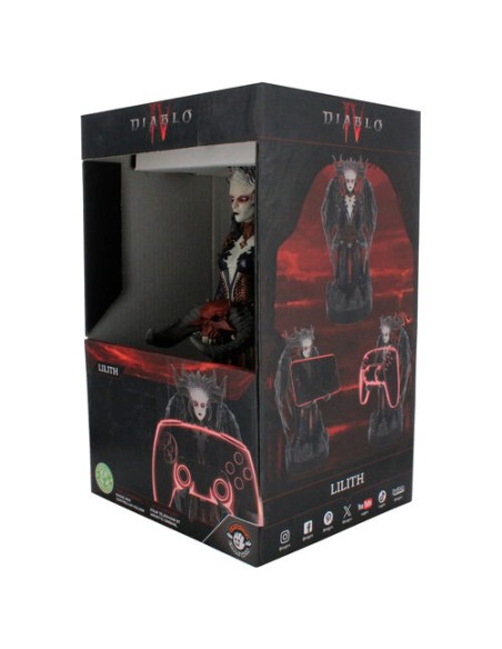 Soporte de sujeción Cable Guys para mando y/o teléfono móvil Modelo Lilith Diablo IV