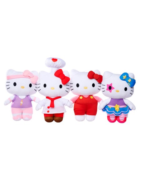 Peluche SD Toys Hello Kitty Modelo Hello Kitty Tamaño 20 cm