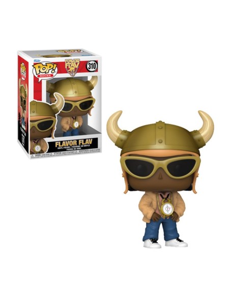Figura Funko Pop! Rocks Flavor Flav Modelo 310 | 65698 | Outlet Caja Abierta