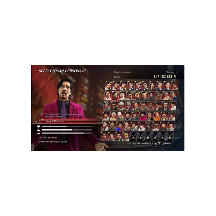 Juego Yakuza 0 Director´s Cut para Nintendo...