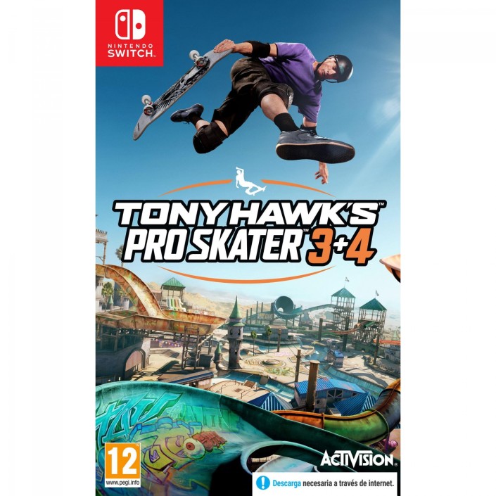 Juego Tony Hawk's Pro Skater 3 + 4 para...
