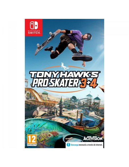 Juego Tony Hawk's Pro Skater 3 + 4 para Nintendo Switch