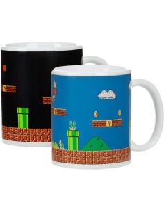 Taza Térmica de Cerámica Paladone Modelo Mario Bros