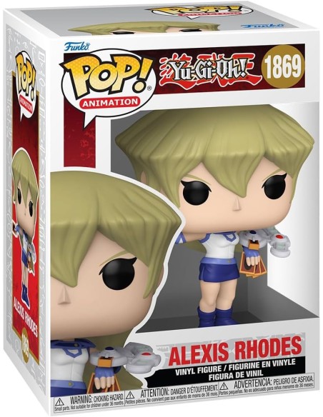 Figura Funko Pop! Animación Yu-Gi-Oh Alexis Rhodes Modelo 1869 | 83701
