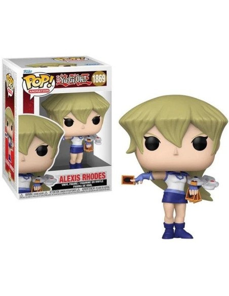 Figura Funko Pop! Animación Yu-Gi-Oh Alexis Rhodes Modelo 1869 | 83701