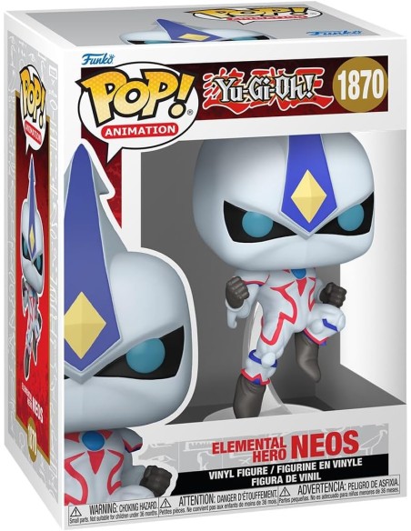 Figura Funko Pop! Animación Yu-Gi-Oh Elemental Hero Neos Modelo 1870 | 83703
