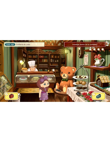 Juego El Misterioso Viaje de Layton: Katrielle y la conspiración de los millonarios Edición Deluxe para Nintendo Switch