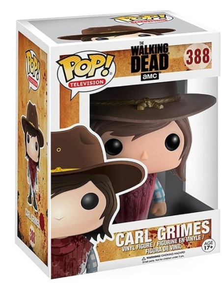 Figura Funko Pop! Series The Walking Dead Carl Grimes Modelo 388 | 11068