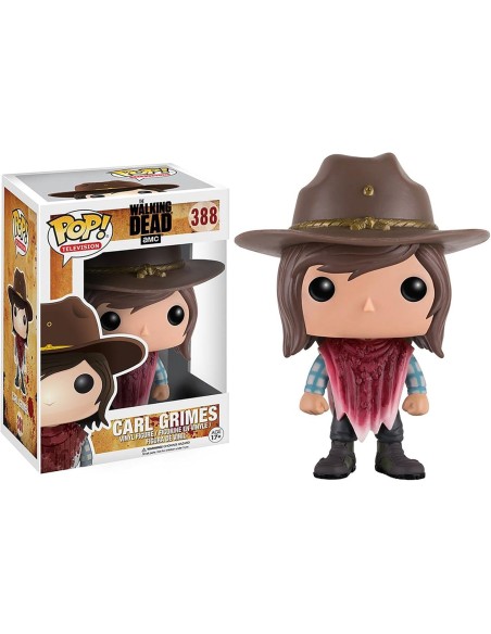Figura Funko Pop! Series The Walking Dead Carl Grimes Modelo 388 | 11068