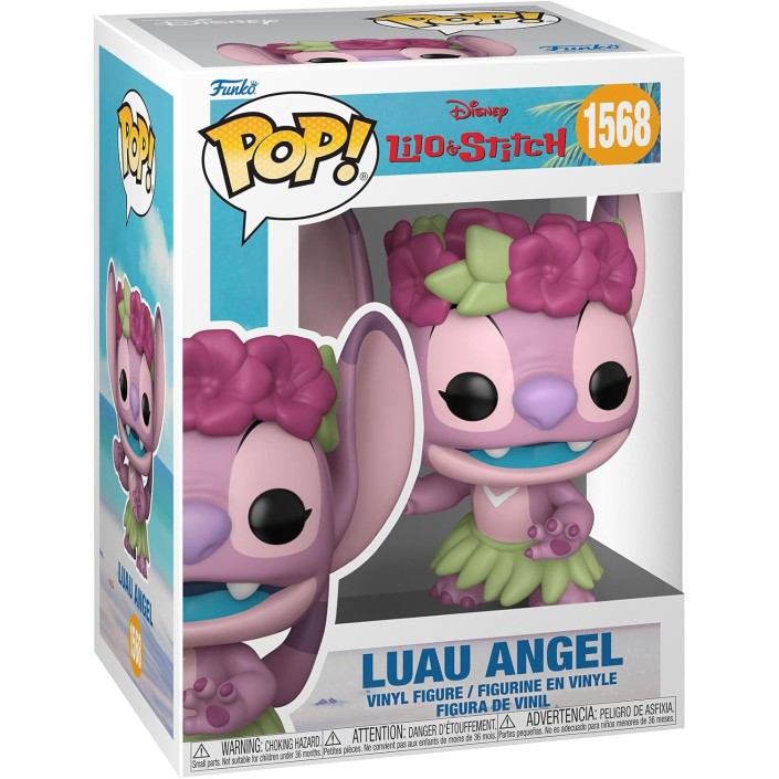 Figura Funko Pop! Disney Lilo y Stitch Luau...