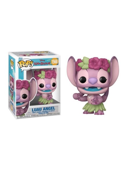 Figura Funko Pop! Disney Lilo y Stitch Luau Angel Modelo 1568 | 86274