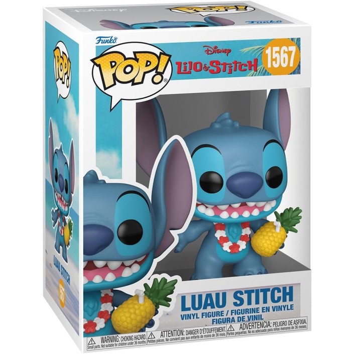 Figura Funko Pop! Disney Lilo y Stitch Luau...