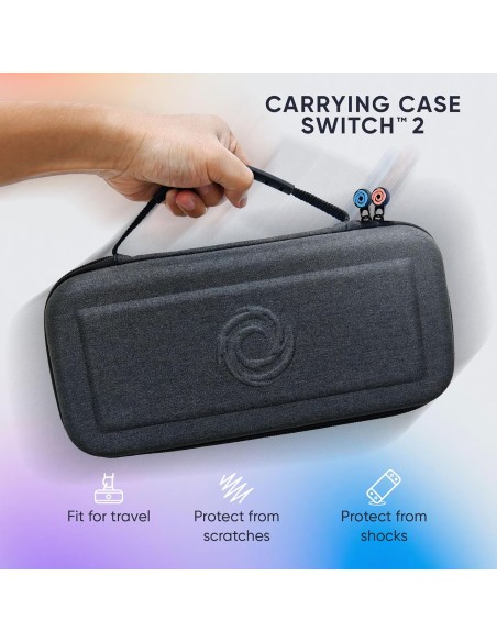 Funda Oniverse para Nintendo Switch 2 Kit 8 en 1 Color Gris
