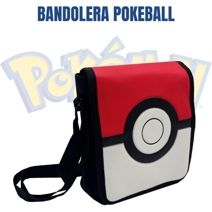 Bolso Bandolera Pokémon Modelo Pokéball
